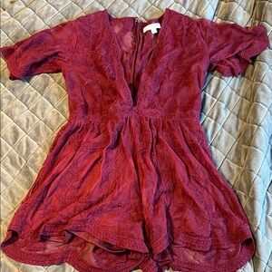 Plunge Romper